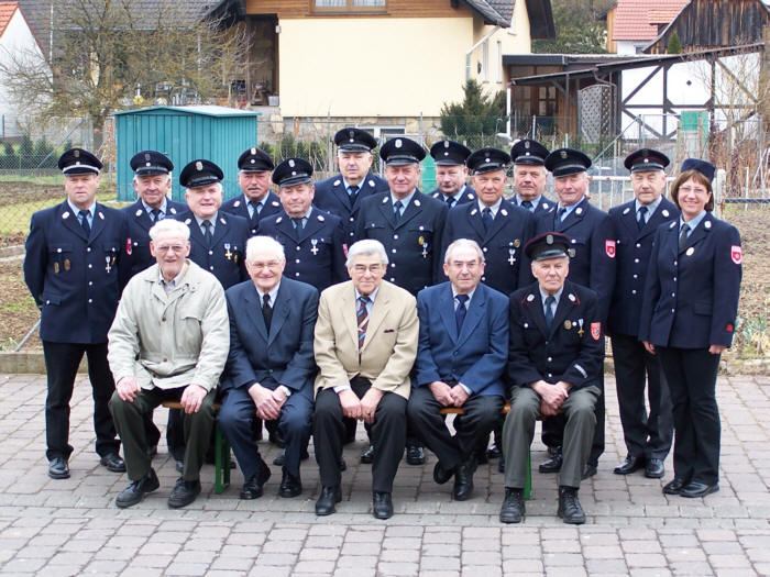 Bild der Ehrenmitglieder 2005